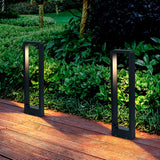 LÁMPARA DE EXTERIOR BOLARDO THAIS BLACK LED 10W LUZ CÁLIDA