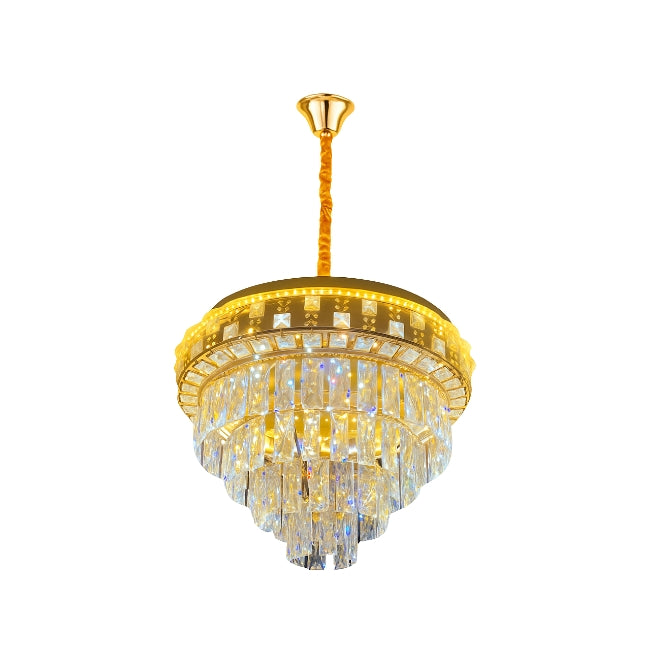 LÁMPARA COLGANTE LED MAYSA KRYSTAL GOLD