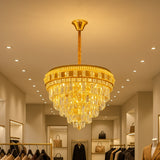 LÁMPARA COLGANTE LED MAYSA KRYSTAL GOLD