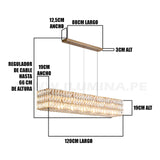 LÁMPARA COLGANTE DILARA 9008-L1200