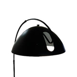 LÁMPARA DE PIE ARCO BLACK MOON CON BASE DE MÁRMOL - SIN FOCO