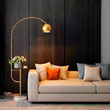 LÁMPARA DE PIE LUXURY GOLD LED - SIN FOCO