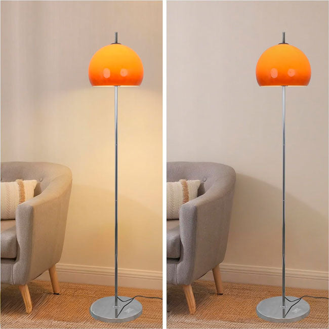 LÁMPARA DE PIE KIARA SILVER LED / SIN FOCO