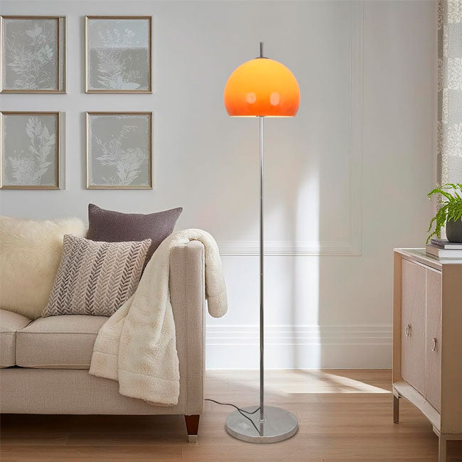 LÁMPARA DE PIE KIARA SILVER LED / SIN FOCO