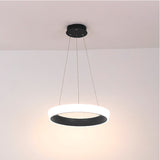 LÁMPARA COLGANTE DORIANA SLIM LED BLACK + CONTROL REMOTO