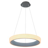 LÁMPARA COLGANTE DORIANA SLIM LED GRAY + CONTROL REMOTO