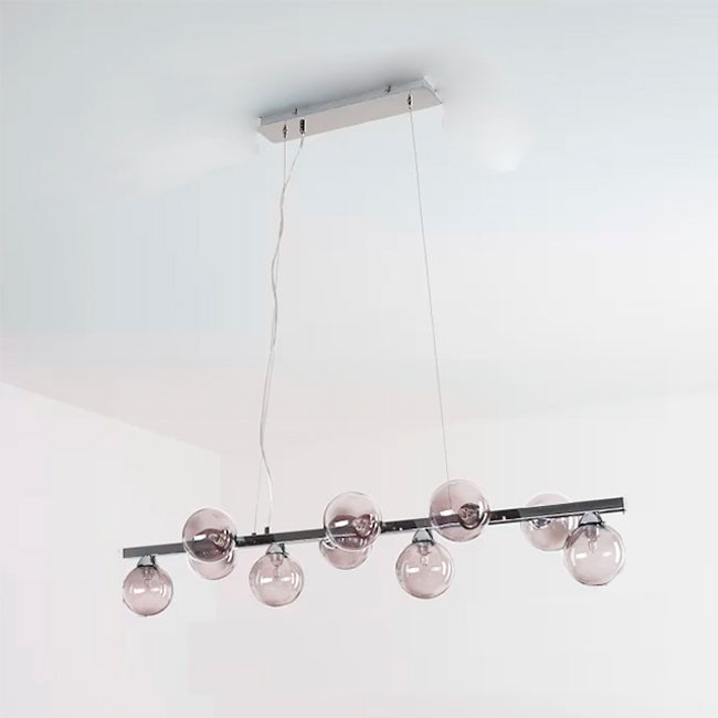 LÁMPARA COLGANTE AFRODITA SILVER LUX LED - SIN FOCO