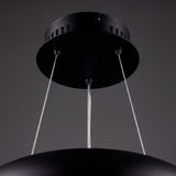 LÁMPARA COLGANTE LED ALBA BLACK + CONTROL REMOTO