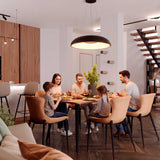 LÁMPARA COLGANTE LED ALBA BLACK + CONTROL REMOTO