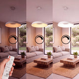 LÁMPARA COLGANTE LED ALBA WHITE + CONTROL REMOTO