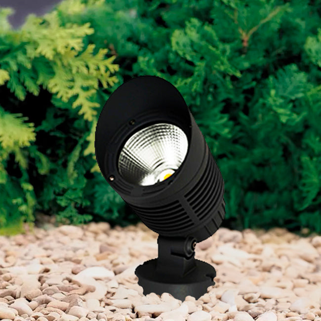 LUMINARIA ESTACA PARA JARDÍN SERENA LED 12W ORIENTABLE LUZ CÁLIDA