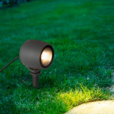 LUMINARIA ESTACA PARA JARDÍN SIMONA LED 10W ORIENTABLE LUZ CÁLIDA