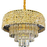 LÁMPARA COLGANTE LED MALAK KRYSTAL GOLD 9726