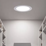 SPOT DOWNLIGHT CIRCULAR LED RECESADO 24W EMPOTRABLE 6000K LUZ BLANCA