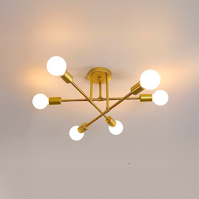 LÁMPARA COLGANTE OLENKA LED GOLD