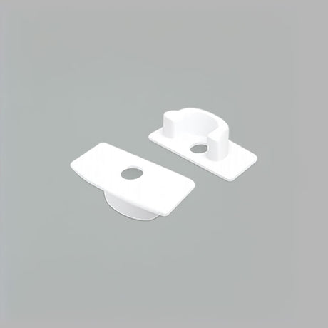 SET TAPA INICIAL + TAPA FINAL PARA PERFIL ADOSABLE LED