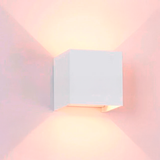 LÁMPARA DE EXTERIOR CUBE LED WHITE 6W LUZ CÁLIDA