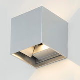 LÁMPARA DE EXTERIOR CUBE LED WHITE 6W LUZ CÁLIDA
