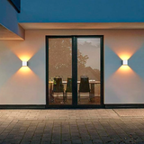 LÁMPARA DE EXTERIOR CUBE LED WHITE 6W LUZ CÁLIDA