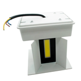 LÁMPARA DE EXTERIOR CUBE LED WHITE 6W LUZ BLANCA