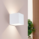 LÁMPARA DE EXTERIOR CUBE LED WHITE 6W LUZ BLANCA
