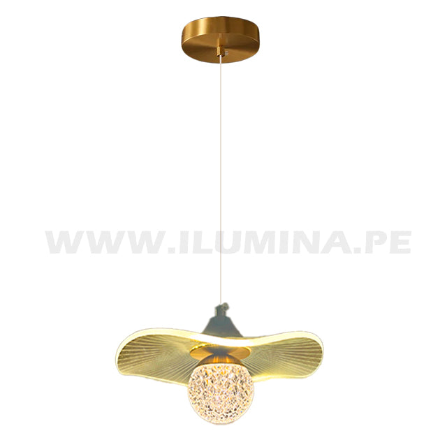 LÁMPARA COLGANTE KALEA GOLD LED TRICOLOR