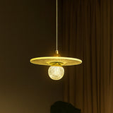 LÁMPARA COLGANTE LED TRICOLOR 12W BIANCA GOLD