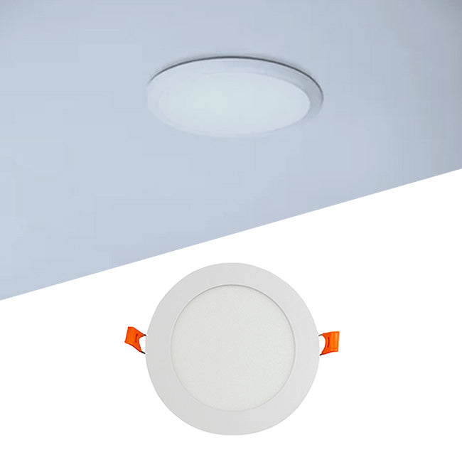 SPOT DOWNLIGHT CIRCULAR LED RECESADO 18W EMPOTRABLE 6000K LUZ BLANCA