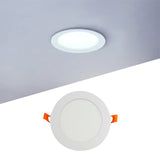 SPOT DOWNLIGHT CIRCULAR LED RECESADO 24W EMPOTRABLE 6000K LUZ BLANCA