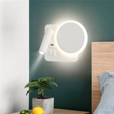 LÁMPARA DE PARED INTERIOR DEBORA LED 6W + USB Y LUZ INTERMEDIA DE LECTURA LED 3W