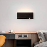 LÁMPARA DE PARED INTERIOR DONATELLA LED 11W + USB, LUZ INTERMEDIA DE LECTURA LED 3W Y CARGADOR INALÁMBRICO WIRELESS