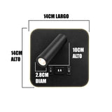 LÁMPARA DE PARED INTERIOR ELENA LED 8W + USB Y LUZ INTERMEDIA DE LECTURA LED 3W