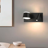 LÁMPARA DE PARED INTERIOR ISABELLA LED 10W + USB Y LUZ INTERMEDIA DE LECTURA LED 3W