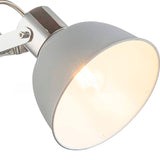 LÁMPARA DE PARED INTERIOR REINA SILVER AND GRAY