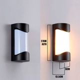 LÁMPARA DE EXTERIOR PATRICIA LED BLACK 12W LUZ CÁLIDA