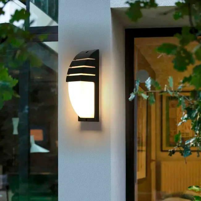 LÁMPARA DE EXTERIOR SIMONA LED BLACK LUZ CÁLIDA