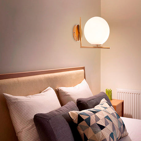 LÁMPARA DE PARED INTERIOR LUX GOLD LED