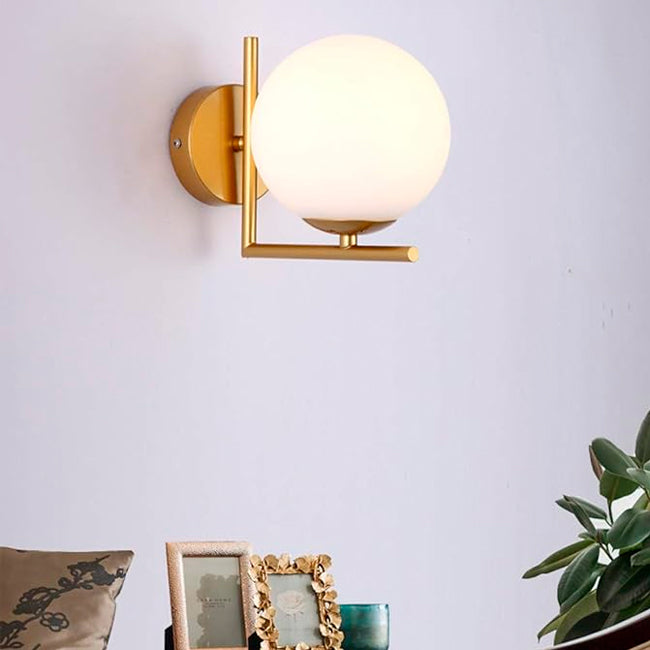 LÁMPARA DE PARED INTERIOR LUX GOLD LED