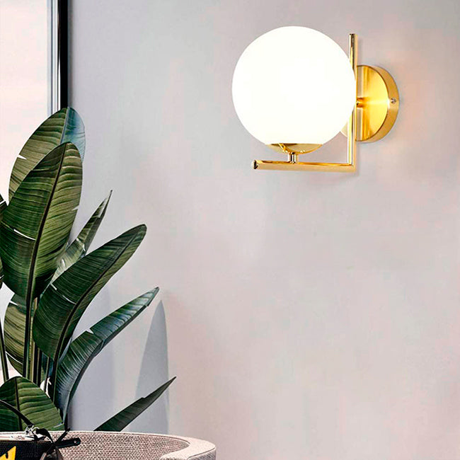 LÁMPARA DE PARED INTERIOR LUX GOLD LED