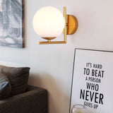 LÁMPARA DE PARED INTERIOR LUX GOLD LED