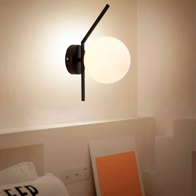 LÁMPARA DE PARED INTERIOR LUXURY BLACK LED