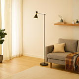 LÁMPARA DE PIE PRUNE BLACK AND GOLD LED