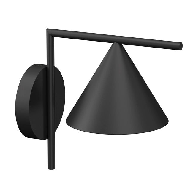 LÁMPARA DE PARED INTERIOR ZAFIRO BLACK LED + FOCO LED FILAMENTO G45 4W E27 TRANSPARENTE ILUMINA