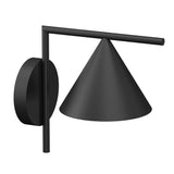 LÁMPARA DE PARED INTERIOR ZAFIRO BLACK LED + FOCO LED FILAMENTO G45 4W E27 TRANSPARENTE ILUMINA