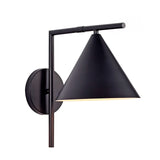 LÁMPARA DE PARED INTERIOR ZAFIRO BLACK LED + FOCO LED FILAMENTO G45 4W E27 TRANSPARENTE ILUMINA