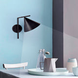 LÁMPARA DE PARED INTERIOR ZAFIRO BLACK - SIN FOCO