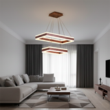 LÁMPARA COLGANTE LED LUCÍA COFFEE + CONTROL REMOTO