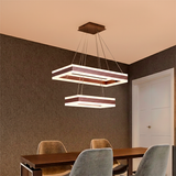 LÁMPARA COLGANTE LED LUCÍA COFFEE + CONTROL REMOTO