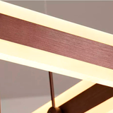 LÁMPARA COLGANTE LED LUCÍA COFFEE + CONTROL REMOTO