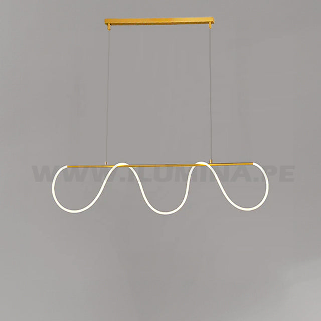 LÁMPARA COLGANTE MELEK BFD-0219 + CONTROL REMOTO LED